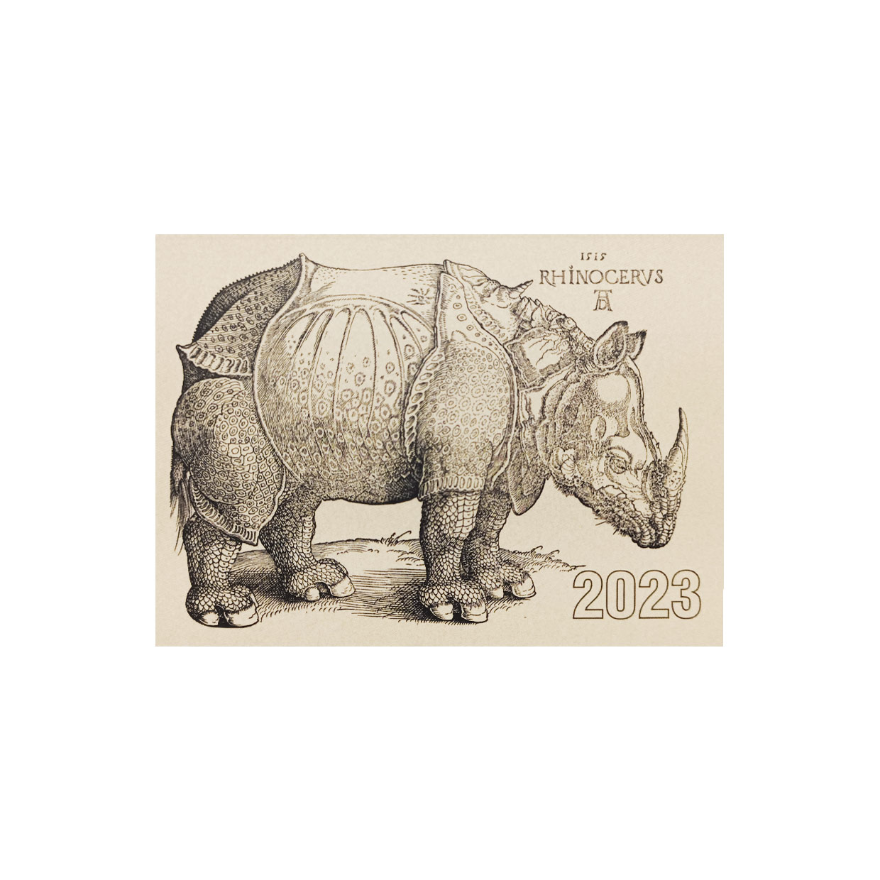 картинка Карманный календарь "Носорог" 