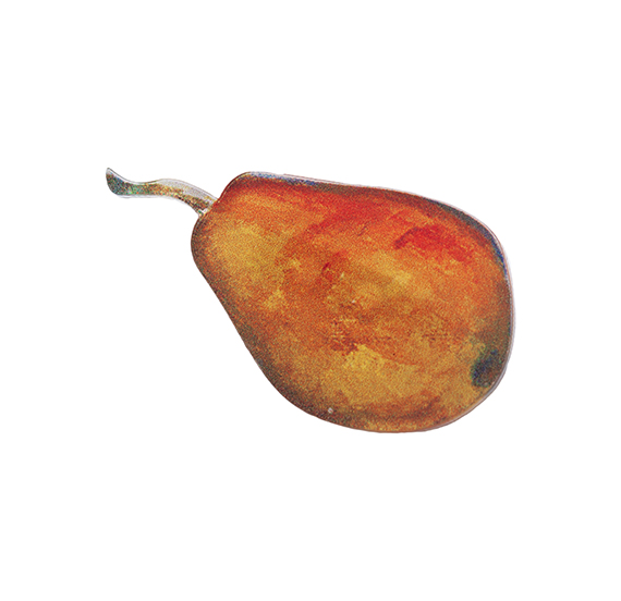 картинка Брошь "Сезанн. Персики и груши" 