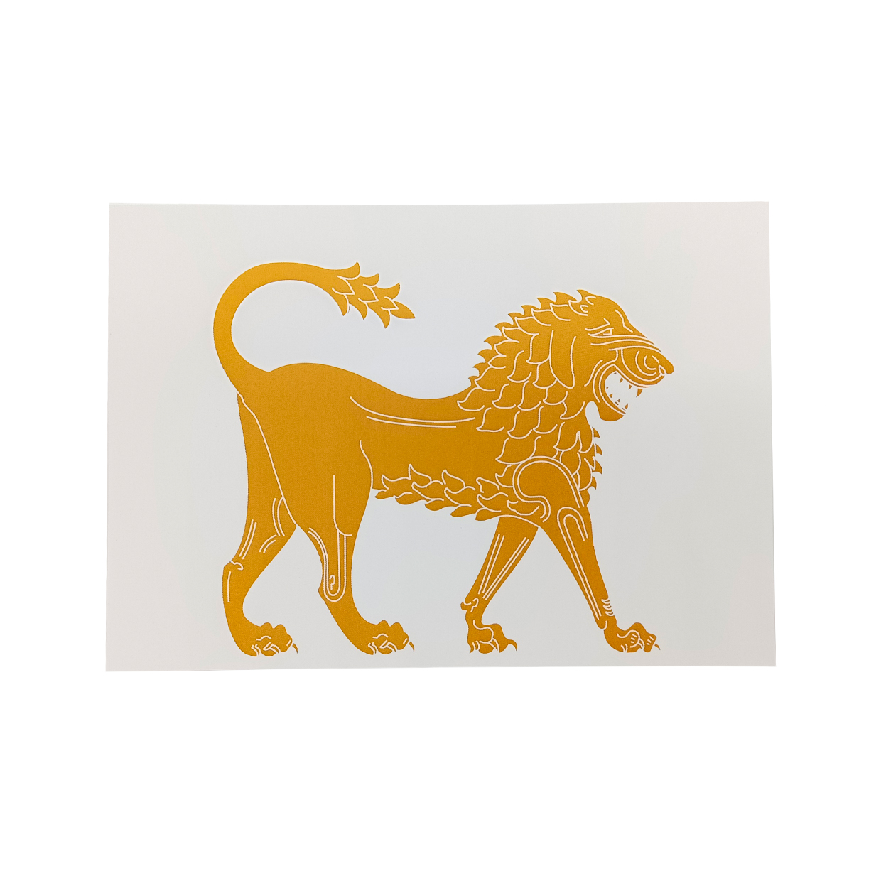 картинка Открытка "Золотой лев. Урарту" 