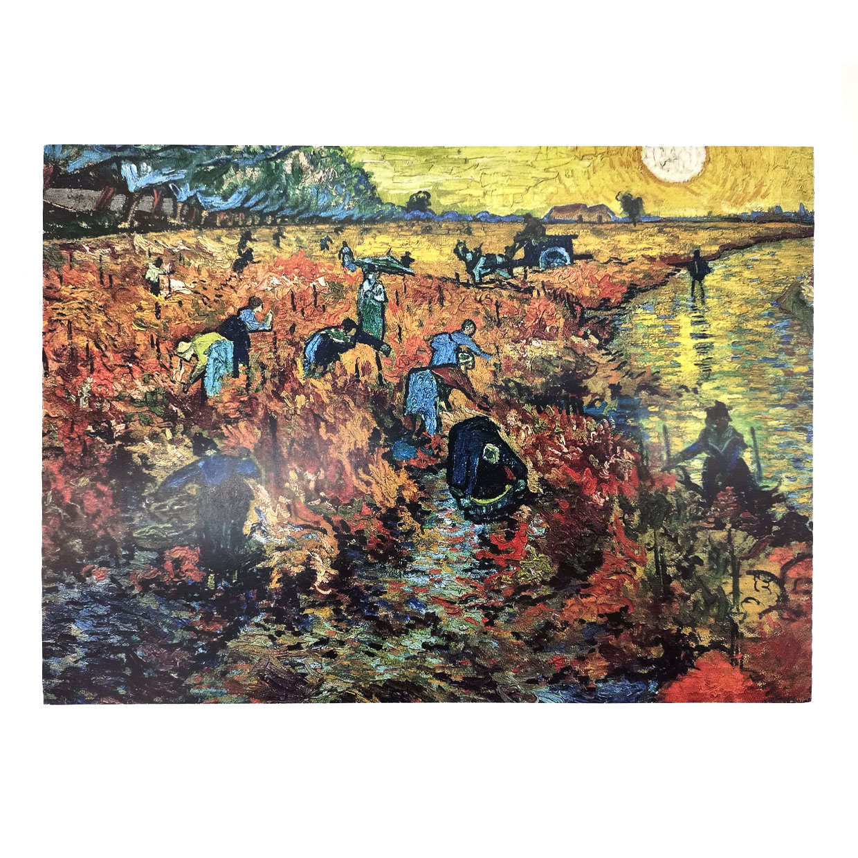 картинка Пазл в тубусе "Винсент ван Гог. Красные виноградники в Арле" 