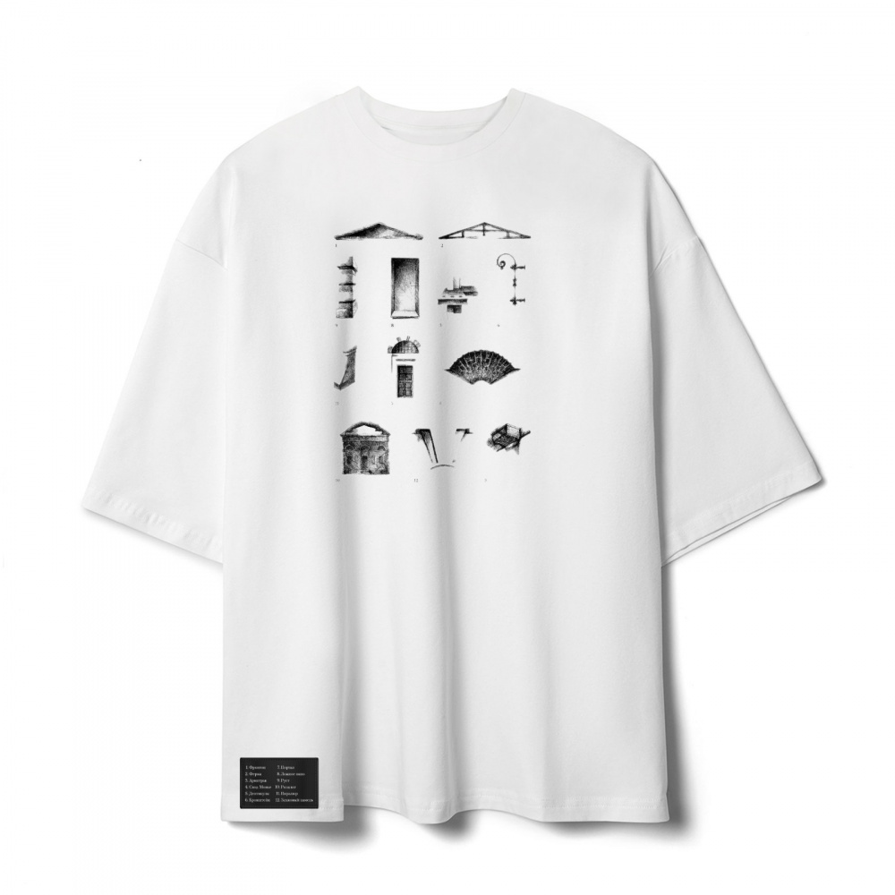 картинка Футболка "Архитектурный словарь" 