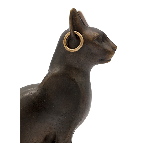 картинка Статуэтка богини Бастет в образе кошки. Копия. 