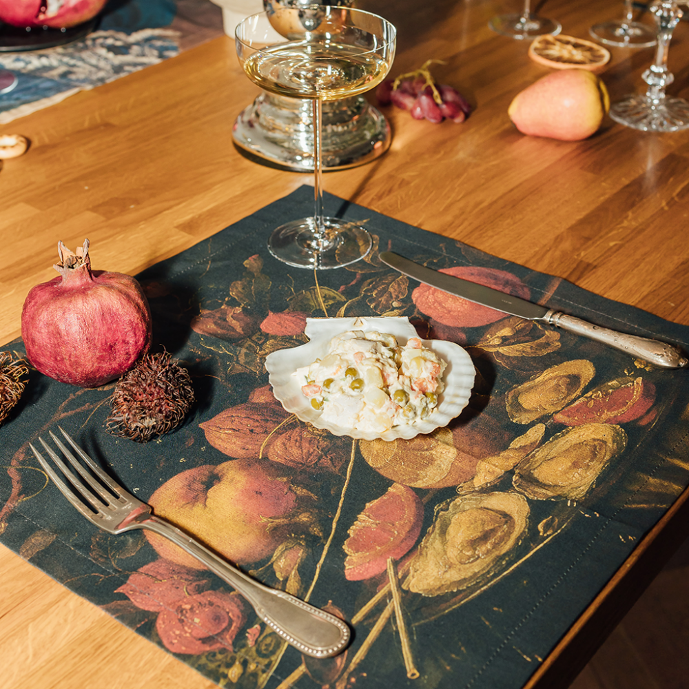 картинка Салфетка "Натюрморт с посудой" 