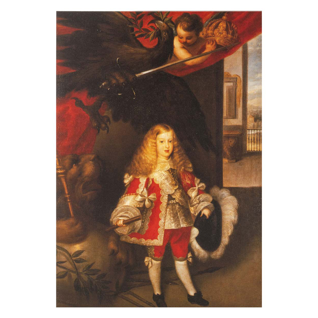 картинка Открытка "Эррера Барнуэво Себастьян. Детский портрет Карлоса II" 