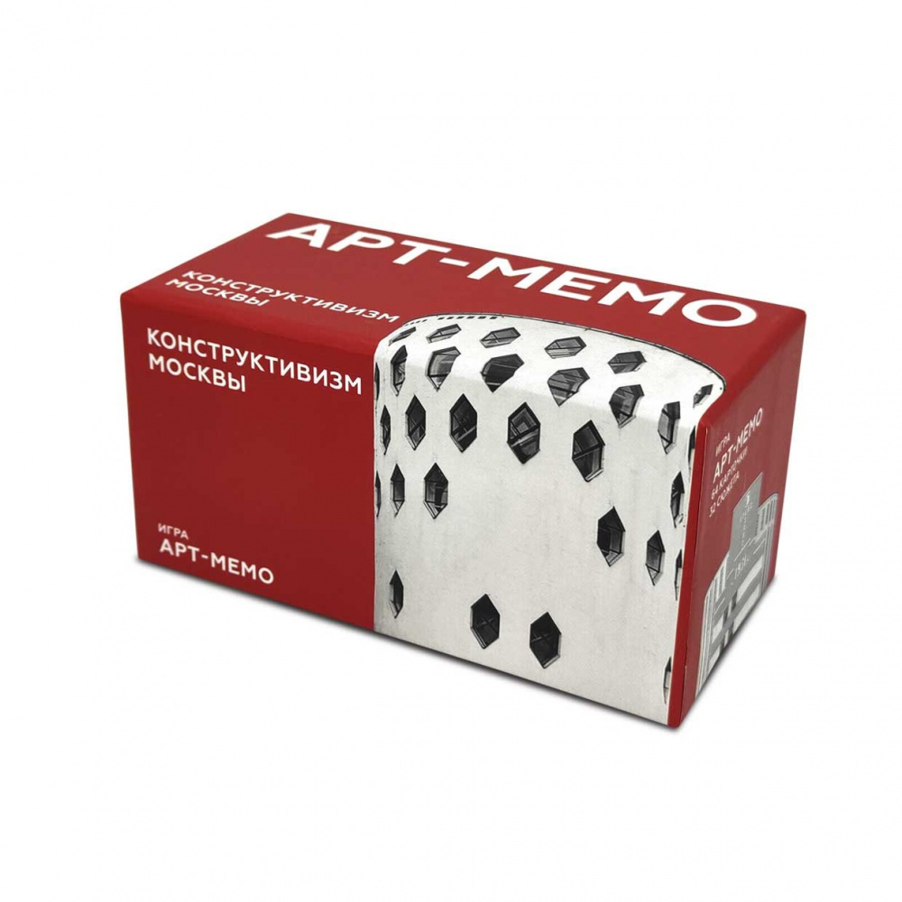 картинка Настольная игра арт-мемо "Конструктивизм Москвы" 