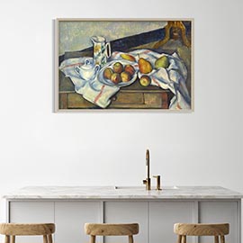 картинка Поль Сезанн "Персики и груши" 