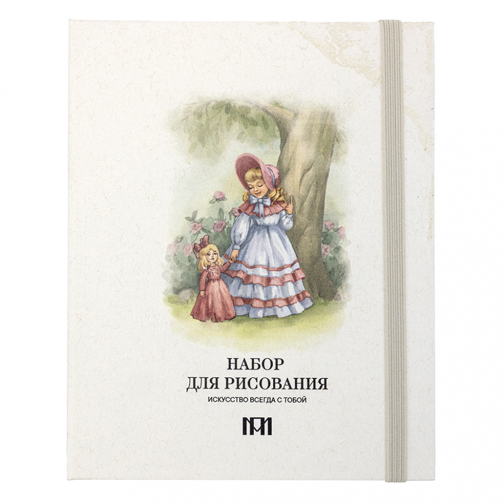 картинка Набор для рисования "Девочка на прогулке" 
