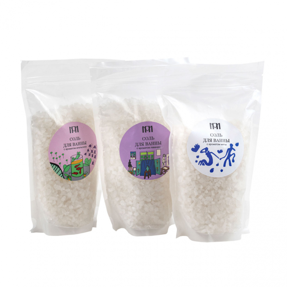 картинка Соль для ванн с ароматом апельсина 