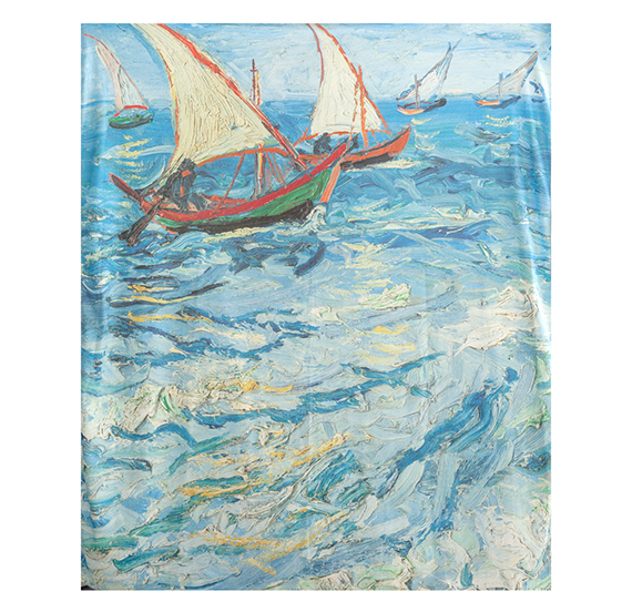 картинка Плед "Винсент ван Гог. Море в Сент-Мари" 