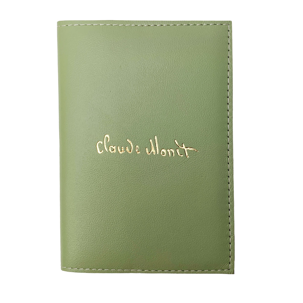 картинка Обложка на паспорт из натуральной кожи "Клод Моне" 
