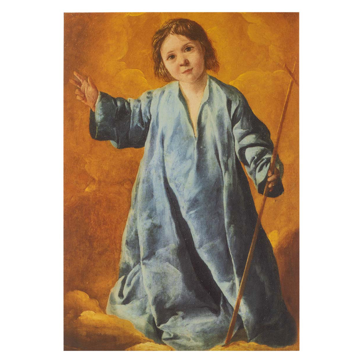 картинка Открытка "Франсиско де Сурбаран. Благословляющий младенец Христос" 